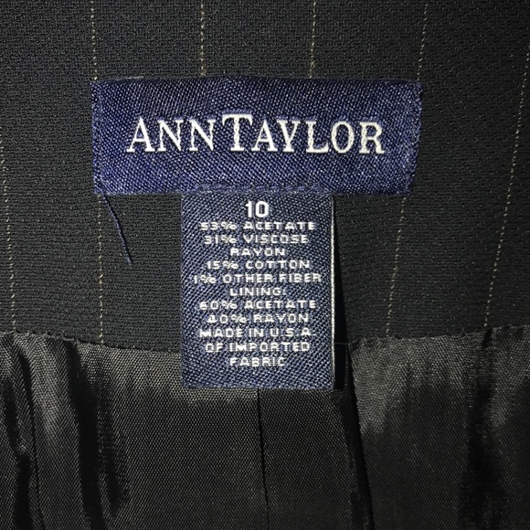 Ann Taylor size 10 matching pinstriped suit - Picture 3 of 7